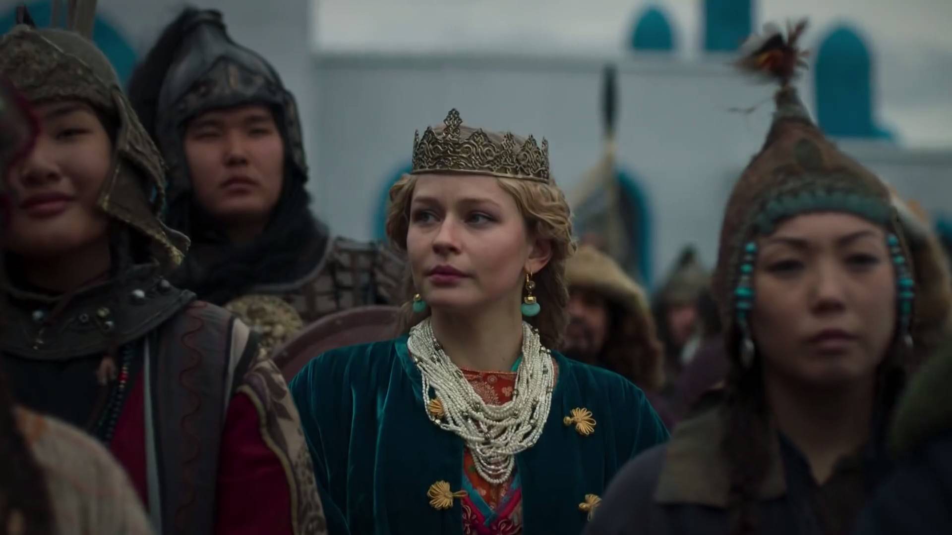 俄罗斯电视剧《金帐汗国》中,莫斯科大公女儿康察黑嫁给蒙古大汗的