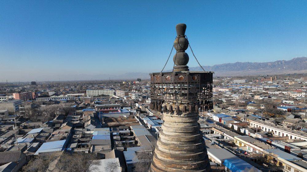 泰国风格的白塔为何出现在山西?代县阿育王塔太引人注目了_古建_边靖