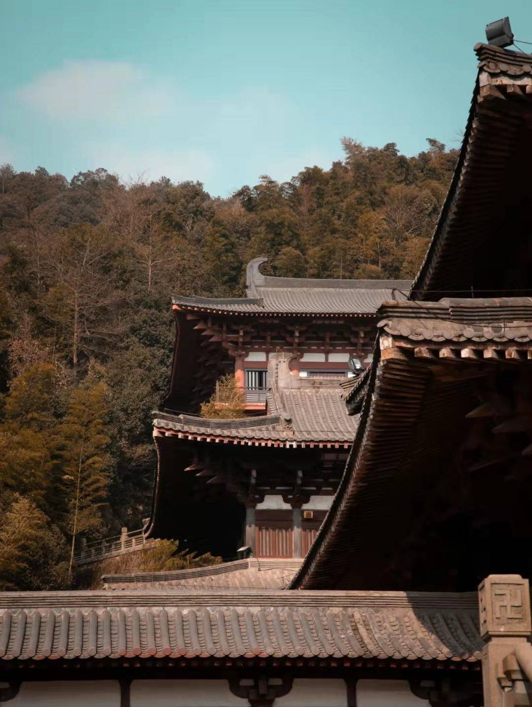 為大家安利三個風景絕佳地,春節假期一起去玩_韓嶺_雪竇山_雪竇寺