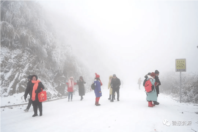 资源县：雾凇“烧”旺旅游业“冬天里的一把火”