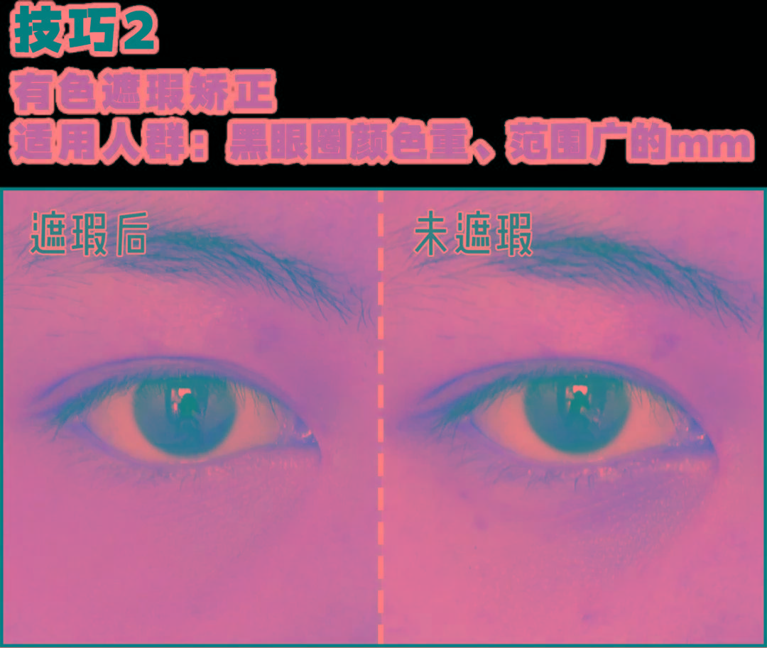 血管3种超实用遮黑眼圈大法，手残党一看就懂！