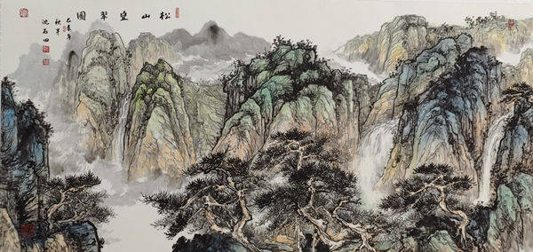 沈坤沈石田吴门画派掌门人30年臻品巨作香港艺术馆预展
