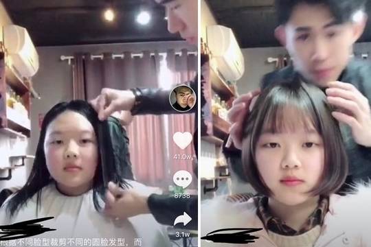 发型换发型堪比整容，网红设计师示范大饼脸胖妹到“瓜子脸宋慧乔”