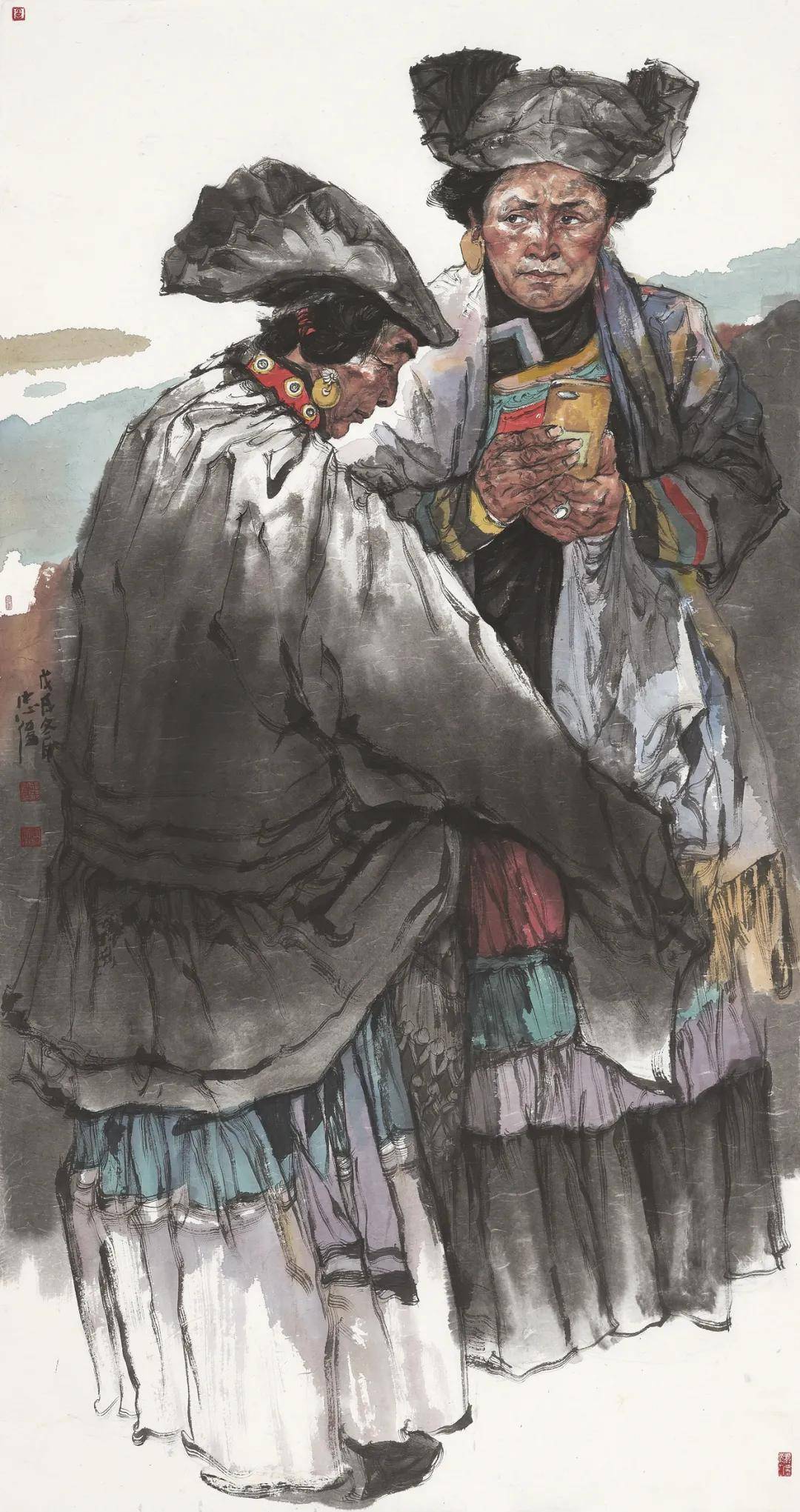 美术人物志——王忠伟·第七届艺术名家书画大拜年_人物画_创作_作品