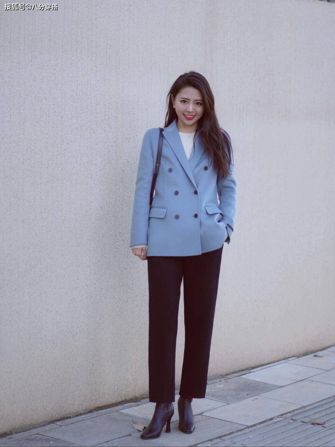 黑色 成熟女性不要乱穿衣,试试这些干练的“西装”搭配,时髦又有气场