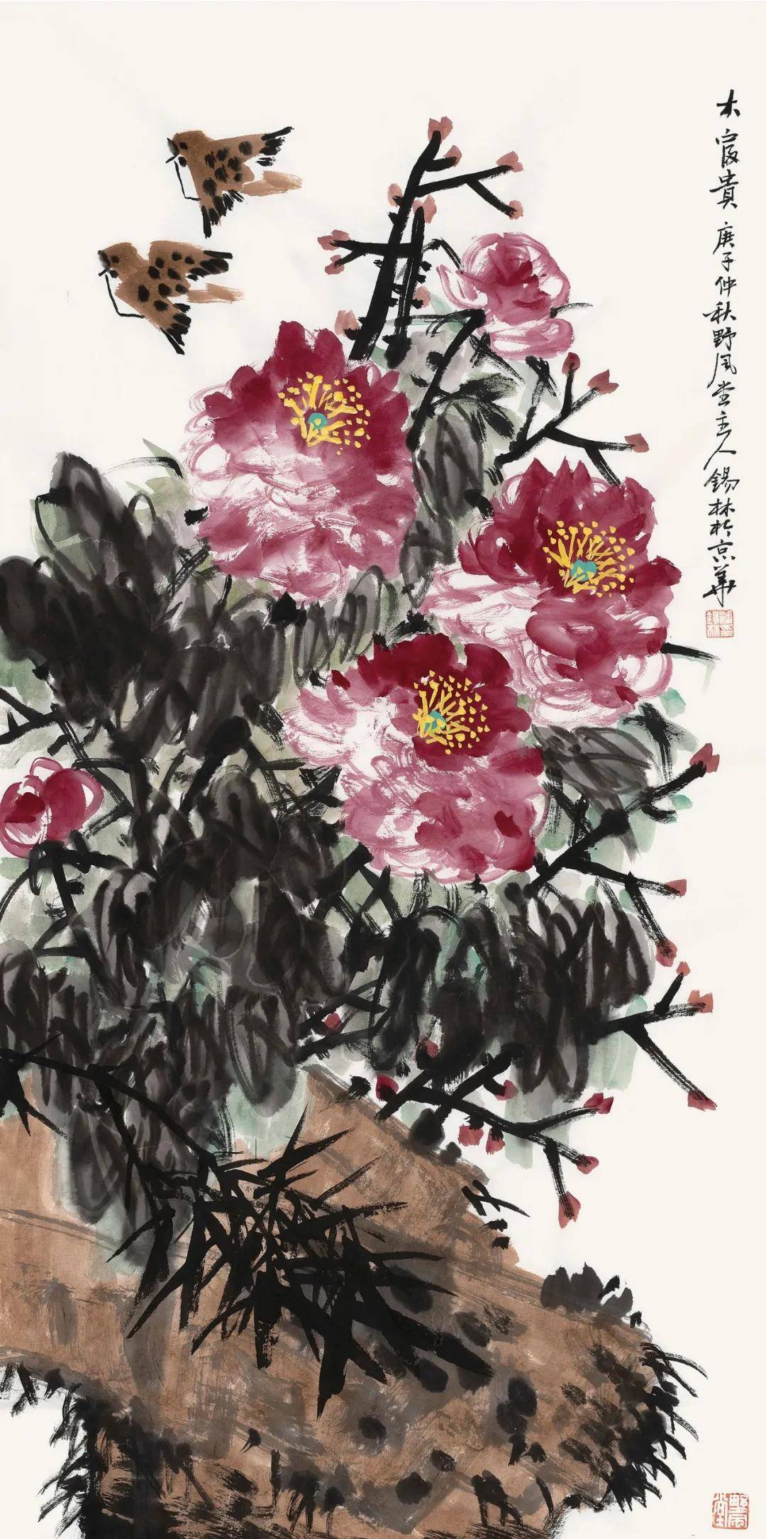 著名画家潘锡林作品落槌成交艺术前景不可估量