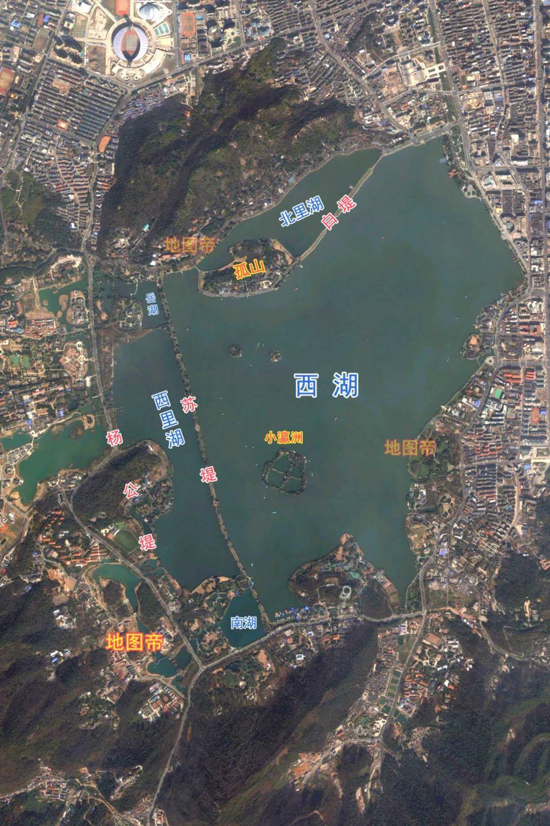原创各地城市湖泊为何杭州西湖名气最大