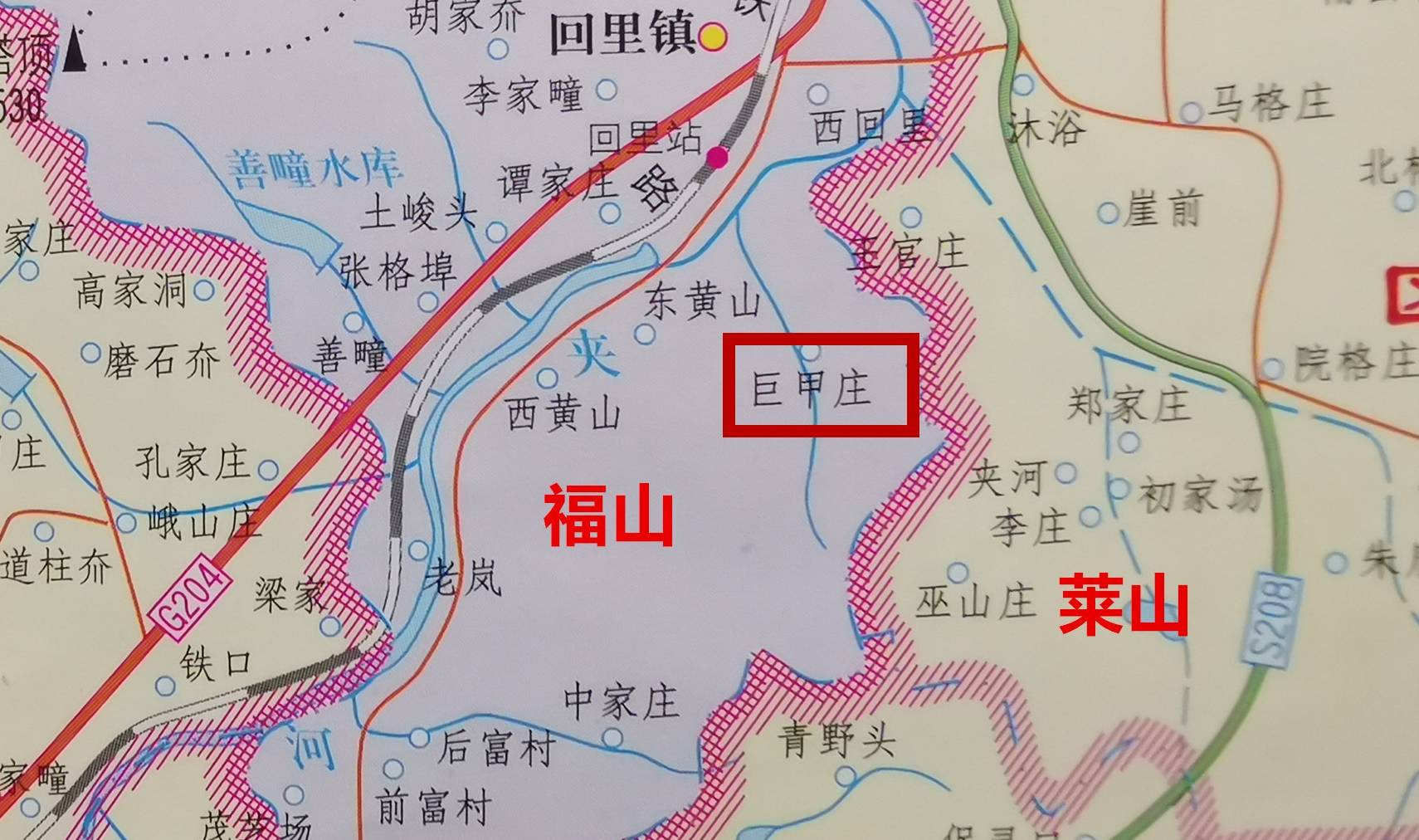 组图：烟台福山有个巨甲庄村，是三个区交界的地方