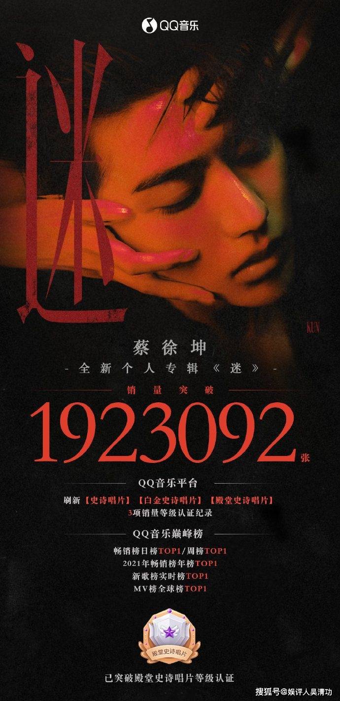 许嵩|时代少年团3个作品入围“年度热门专辑”，王源、蔡徐坤也上榜了