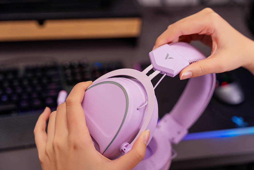 雷柏VH650游戏耳机评测 舒适好用的性价比电竞装备