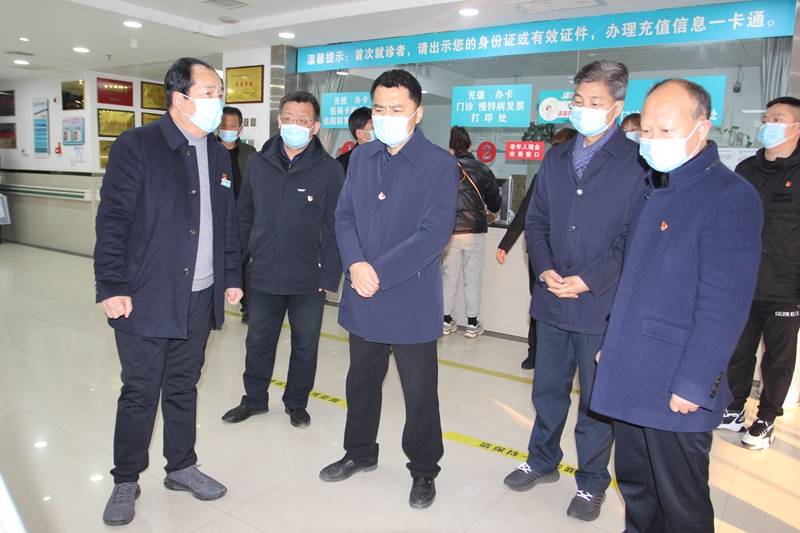 市政府领导莅临督导渭南杜桥医养中心疫情防控工作(组图)_核酸_肖卫