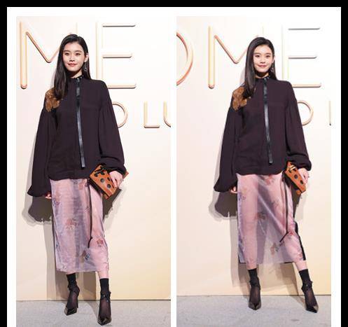 颜色 奚梦瑶真的好美啊，日常的穿搭很普通不像阔太，却依旧很美