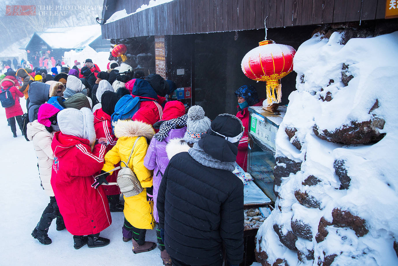 成为了|在长白山零下30℃户外排队，只为吃到10元3个的鸡蛋，真有这么好吃？