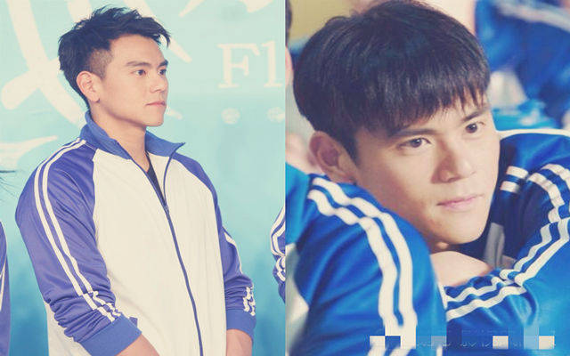 中,彭于晏的校服造型也是相当惊艳,特别是他这个年纪来演高中时代的