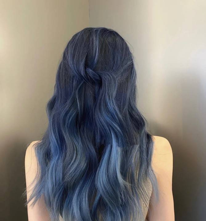 什么发色分享：5款高级的蓝色发色，你喜欢哪款？