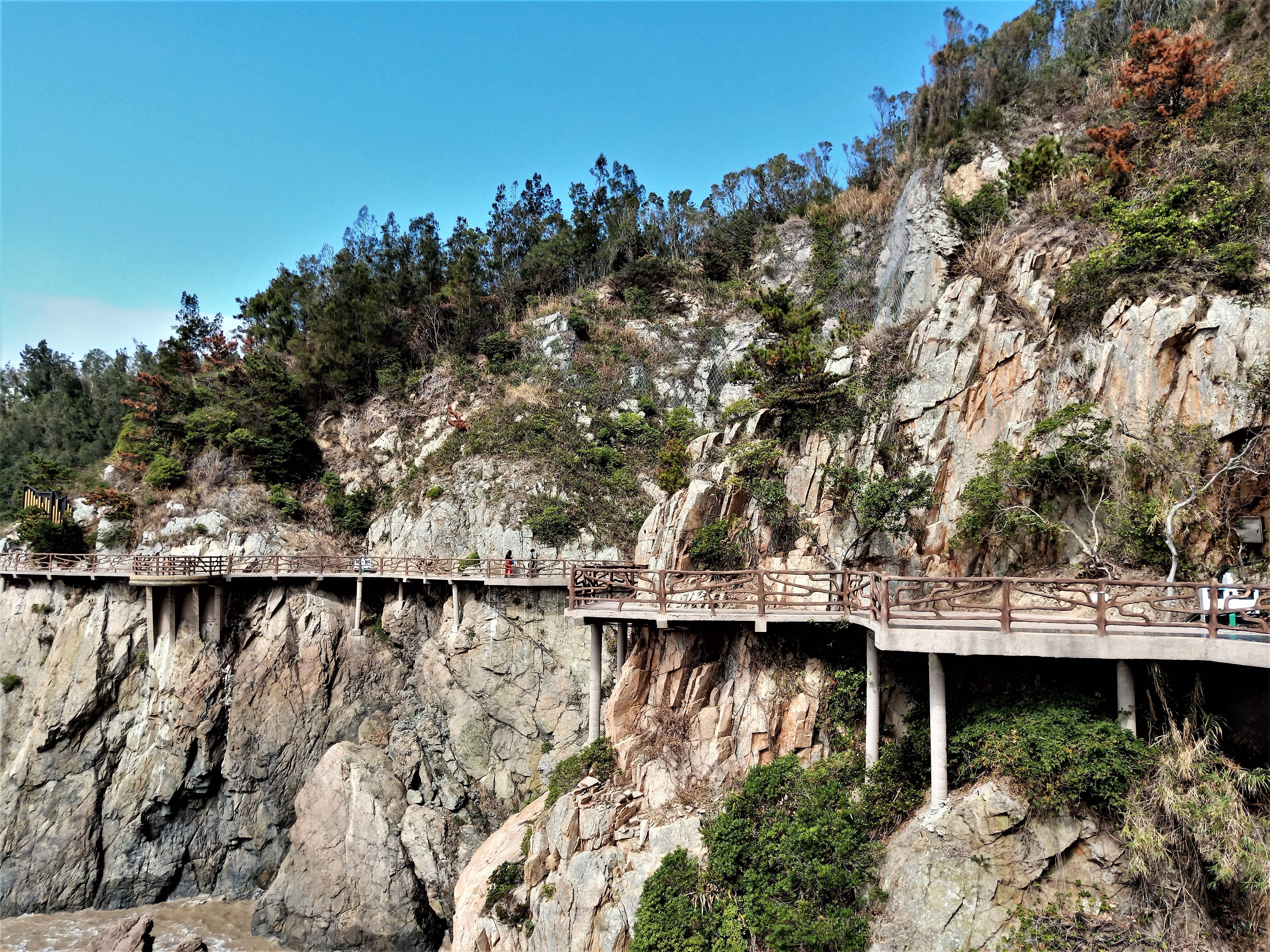  原创 温州3条高空悬索桥，一座在洞头海