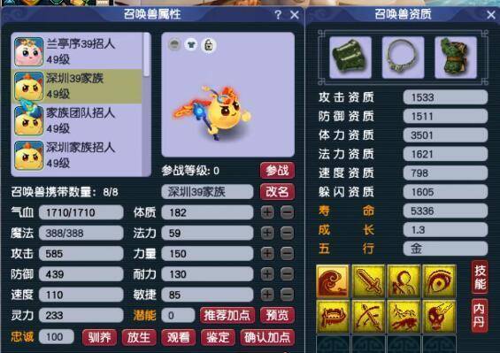 梦幻西游：王谢的个性宠遍布各个服务器，还有20多只没有运回去