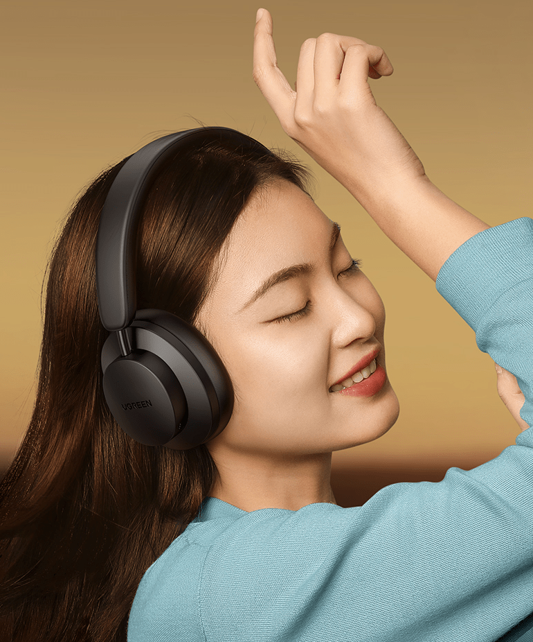 3d 空间音频新享受,绿联推出旗下首款头戴式降噪耳机