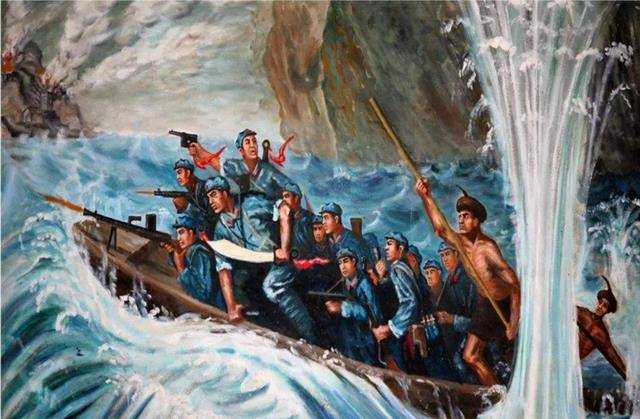 原创一彝族船夫载17勇士强渡大渡河解放后刘伯承苦找他已成奴隶