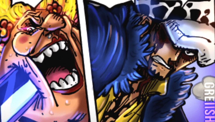 蜘蛛|海贼王1038话，基德和罗死磕大妈，他们或许会同归于尽