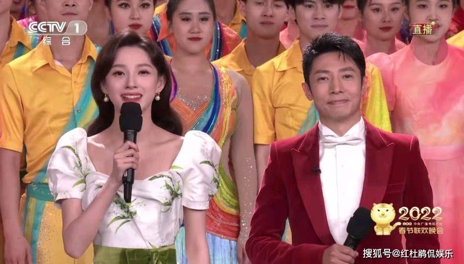 原创央视春晚主持人任鲁豫最稳马凡舒颜值取胜撒贝宁嘴瓢也可爱
