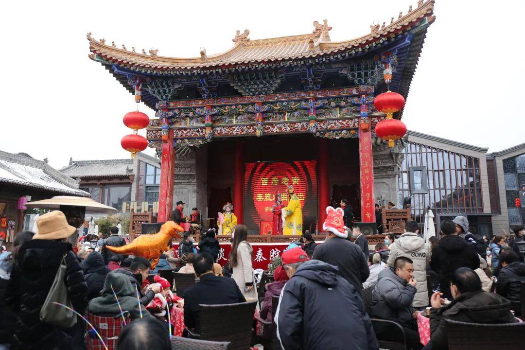 宝鸡西府老街精彩活动年味足特色表演超吸睛