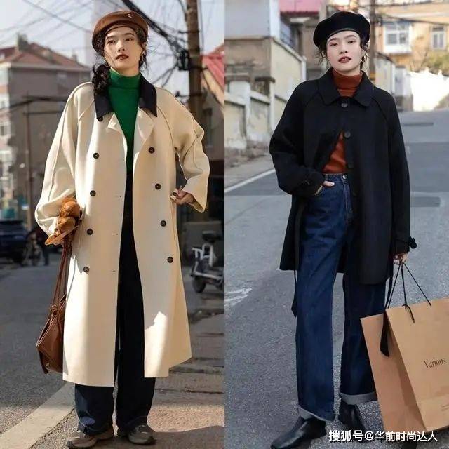 毛衣 气质感十足的牛仔裤搭配起来了,时髦又显瘦,很适合走亲访友