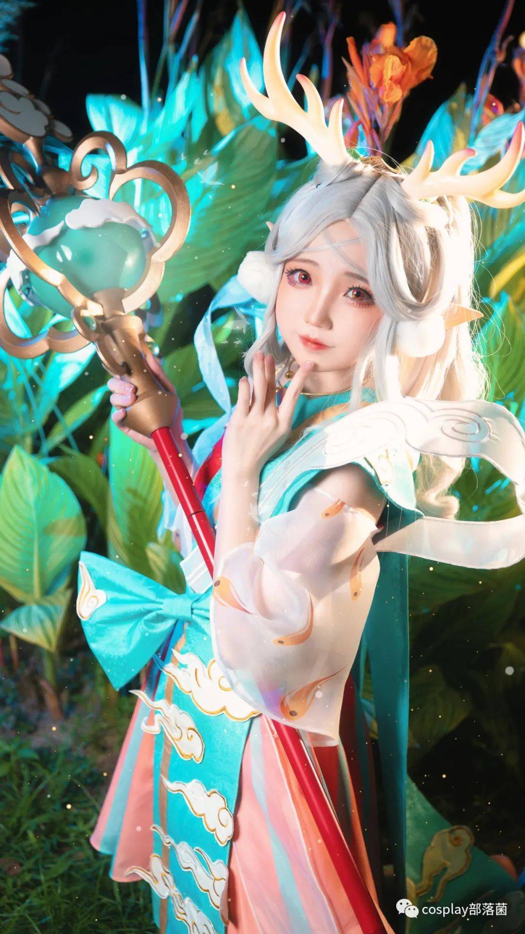 cos:王者荣耀瑶瑶公主cos正片@楚楚子_wb_齐格_服装