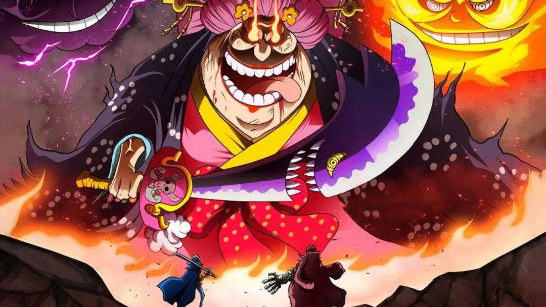 原创海贼王1039话罗大招打穿和之国基德电磁炮重创大妈四皇时代终结