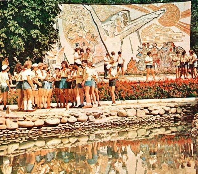 老照片 七十年代的乌克兰克里米亚 看看苏联人怎么度假