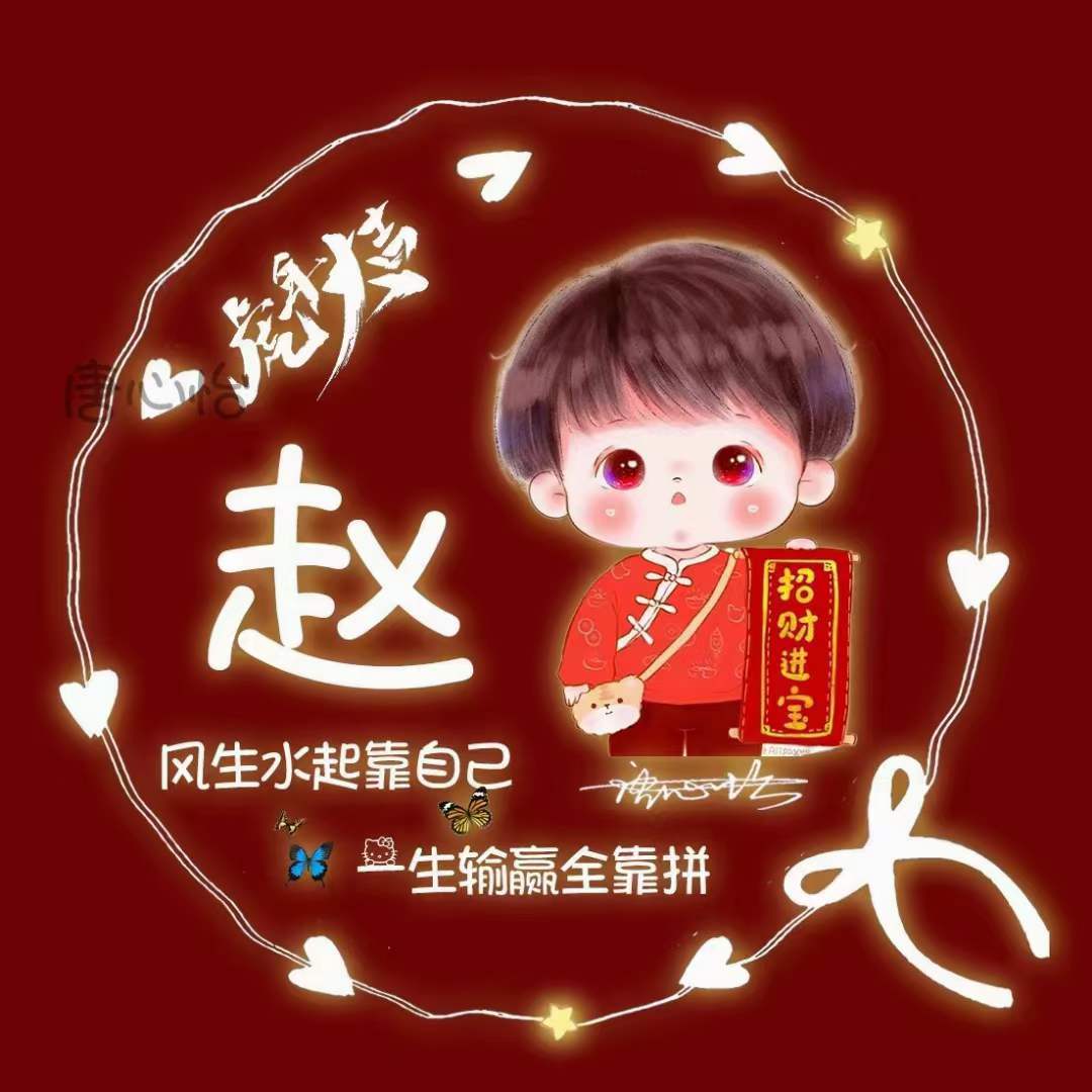 你的微信头像多久没换了?2022虎年大吉荧光卡通签名头像,请查收