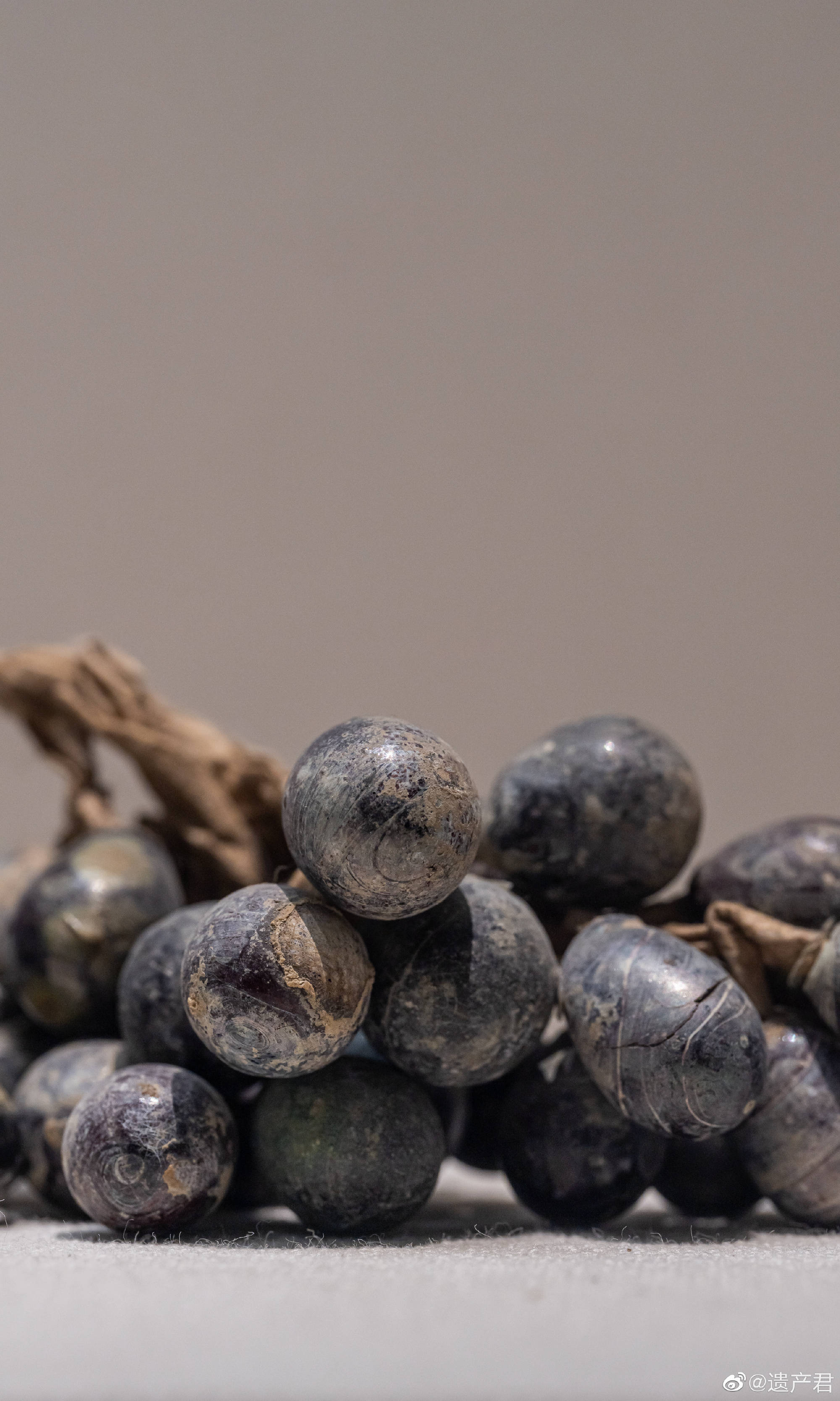 1000多年前的玻璃葡萄!这竟然是是玻璃做的_塔基_定州_静志