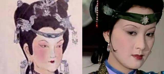 角色|87《红楼梦》杨树云的设计手稿，陈晓旭太像了，仿佛从画中走出来