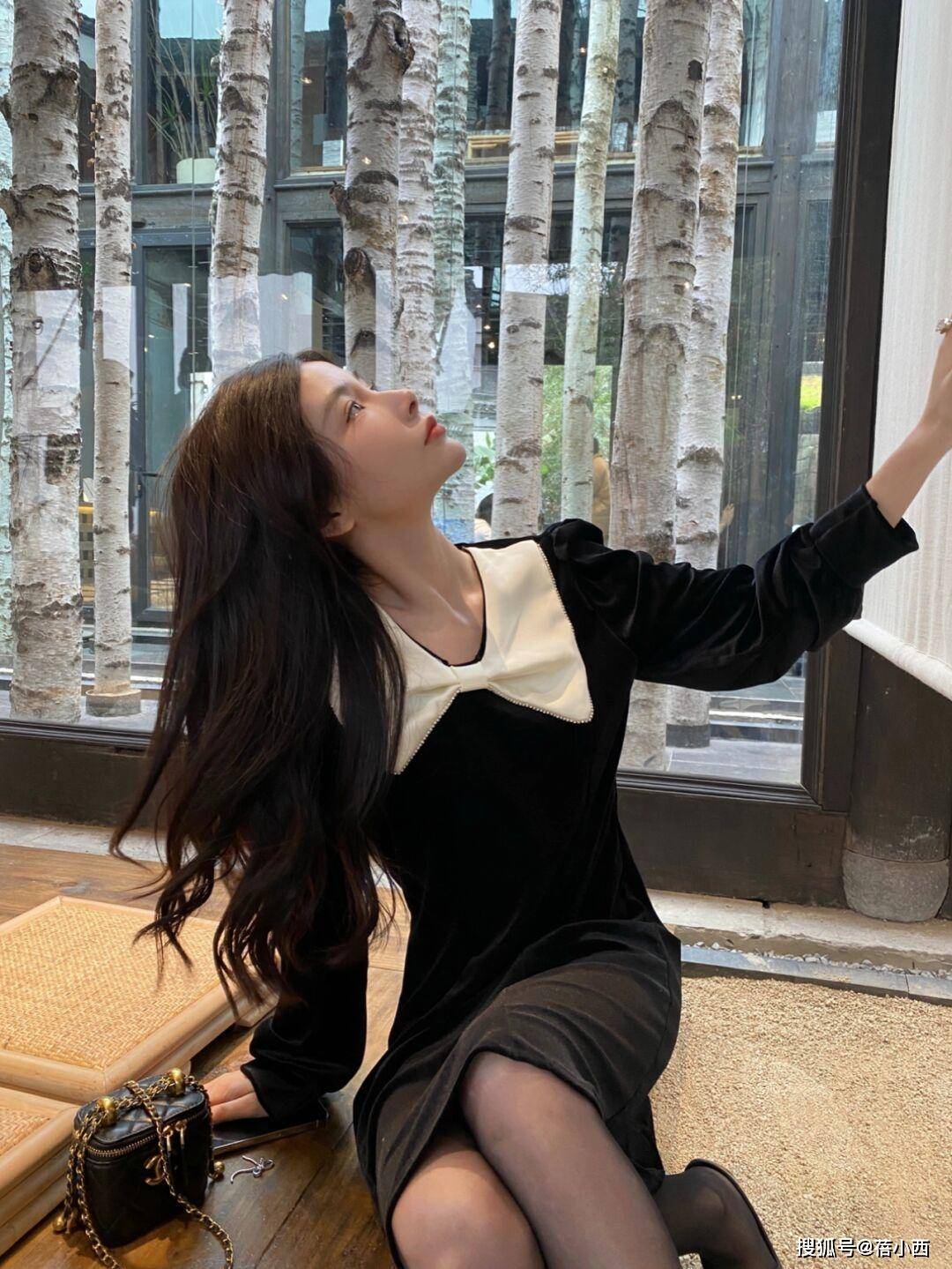 黑色 早春的第一条连衣裙你准备好了吗？时尚博主的穿搭思路，总结好了