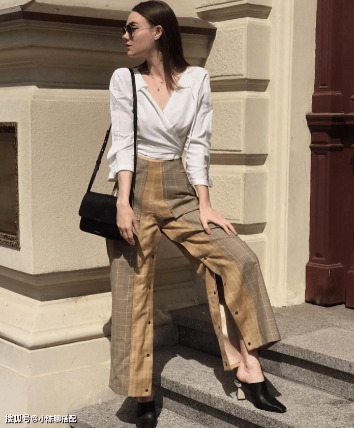 短裙 开春必知的衬衫穿法,1件顶10件,每天不重样