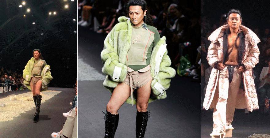 高叉 奚梦瑶了解下？陈志朋穿高叉衣配恨天高，小肚腩明显仍气场全开