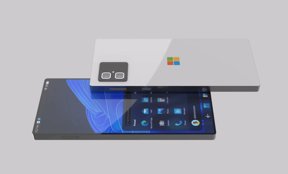 原创
            微软Surface手机渲染图：骁龙8+550