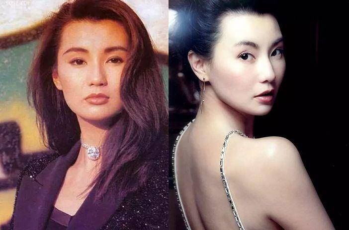 柏芝那些十米外就能美到闪耀的女明星究竟是哪里长对了?