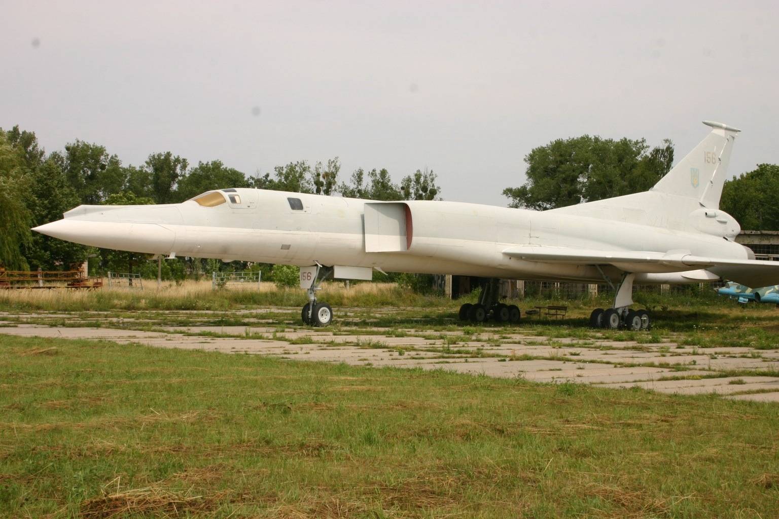 Tu-22M0 in the National Aviation Museum of Ukraine in Kiev, only 10 were produced