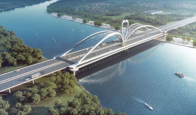 98亿!广东惠州新地标"鹅城大桥"