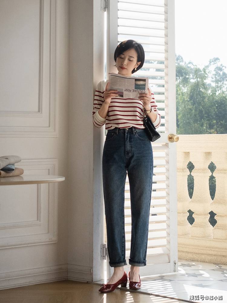 身材 换季当然要穿“针织衫＋牛仔裤”！时髦耐看还百搭，直接照搬也美
