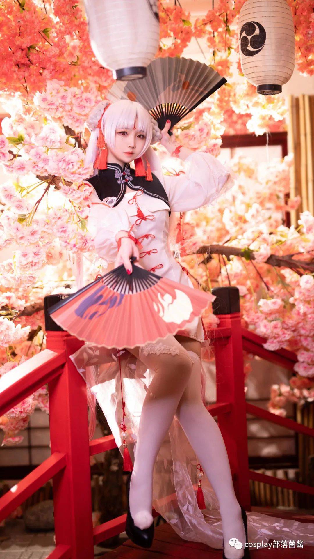 cos:阴阳师不知火魔都绮梦旗袍cos正片@楚楚子_摄影_工藤_棚子