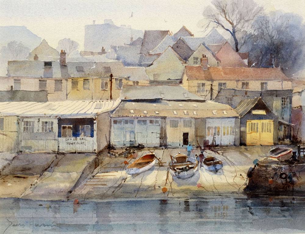 英国 大卫.豪威尔 水彩作品_威尔_大卫_水彩