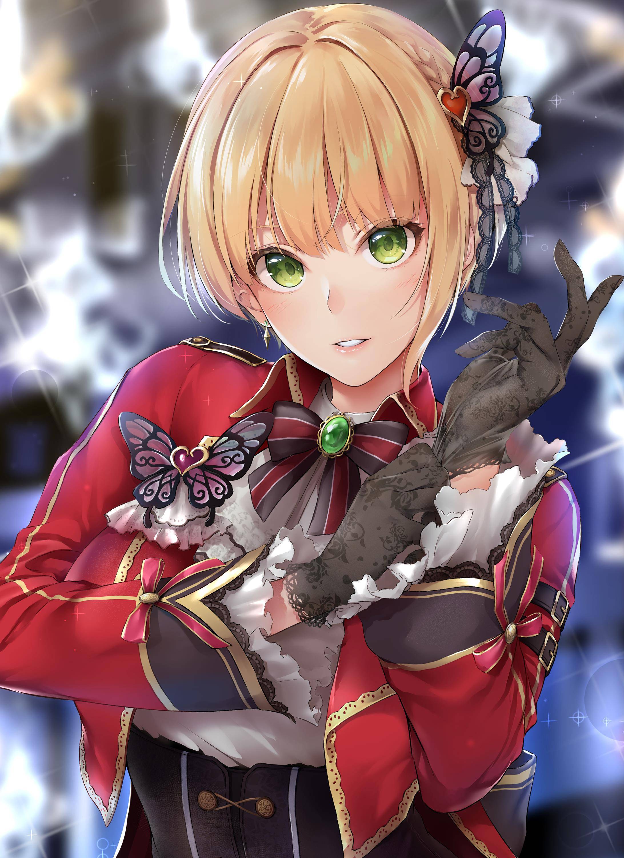 二次元好看小姐姐「第121期」魅惑金发小_法国_偶像_zhixi