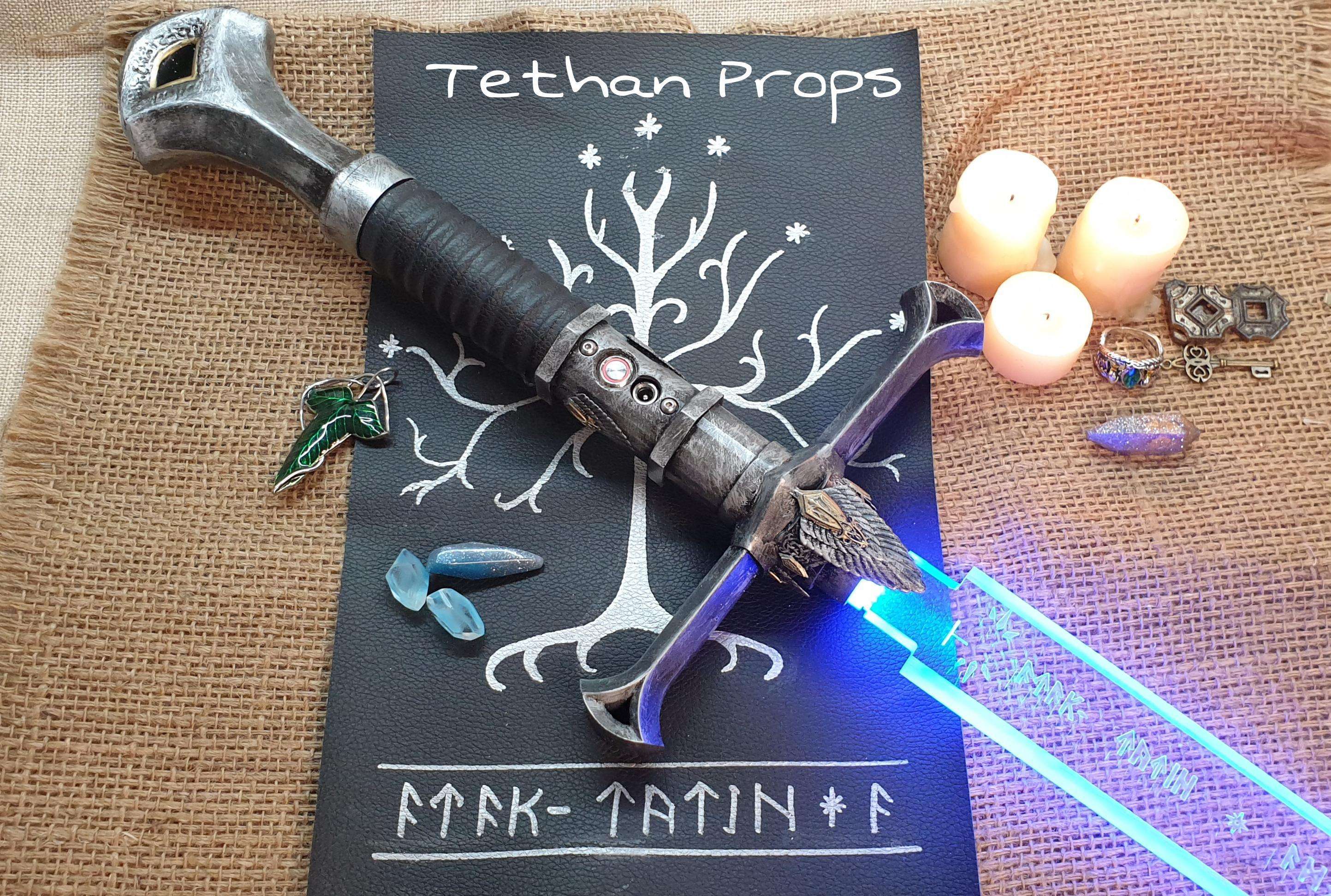 原创玩家自制魔兽世界名剑霜之哀伤准备加入光剑效果