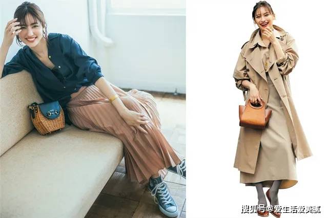 右图 嘉宜的小课堂|：说流行亮丽色，但经典米色还是稳赢，与7种基础色相配轻松高级