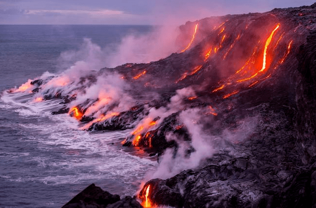 海底火山照片图片