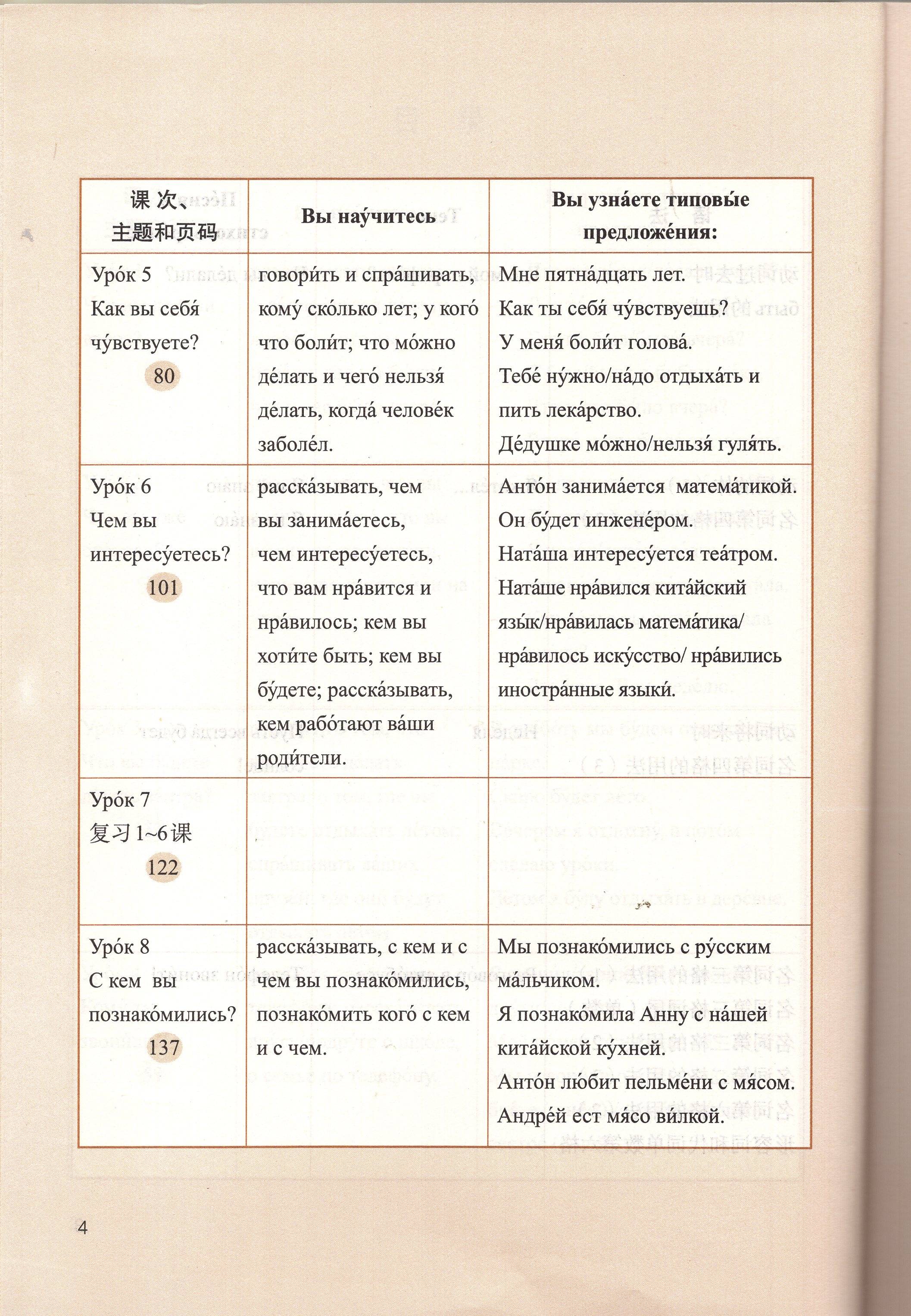 人教版俄语八年级全一册在线课程电子版教材pdf