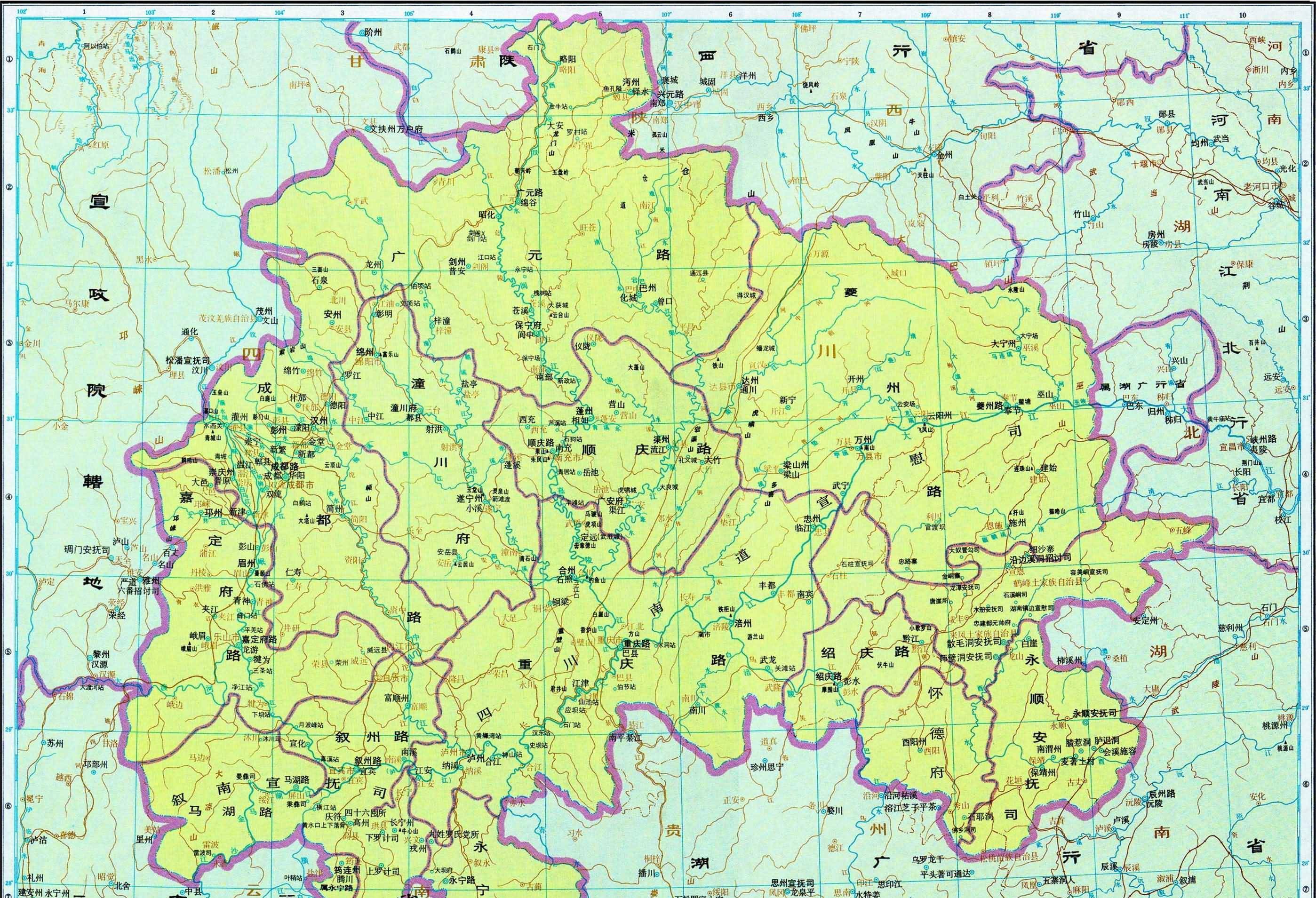 四川省的四川之名又从何而来川渝分家后为什么还叫四川