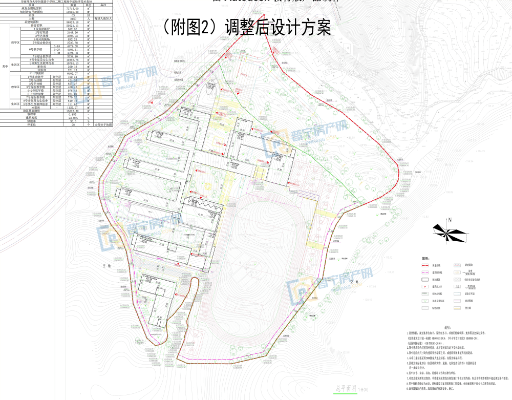 开云网址优化调整！华师大附属普宁学校二期高中部设计方案重新公示！(图3)